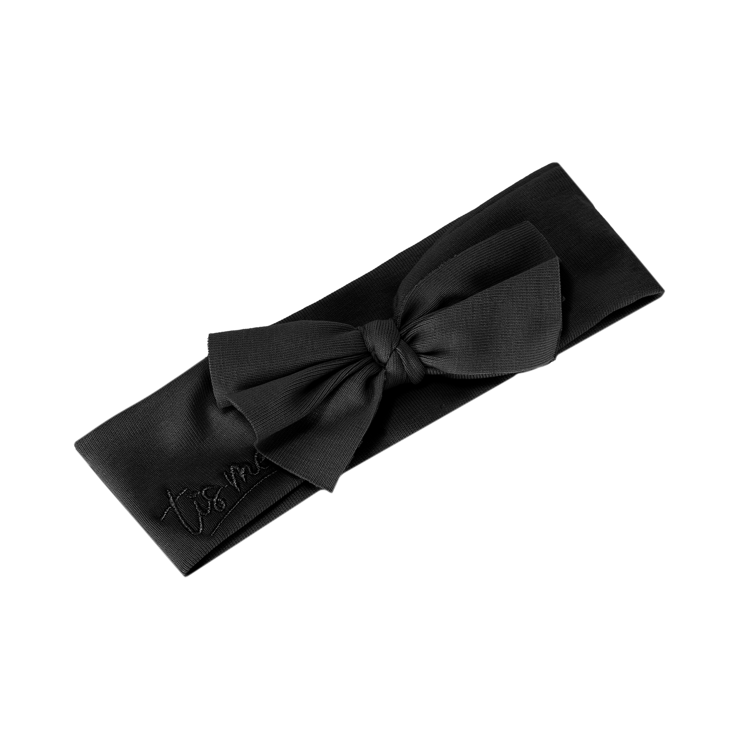 FW26 Sweatband Bow Toddler M Black
