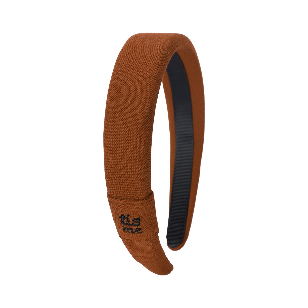 FW26 Sweatband Wrap- Quote- Just For You Hard Headband Brown
