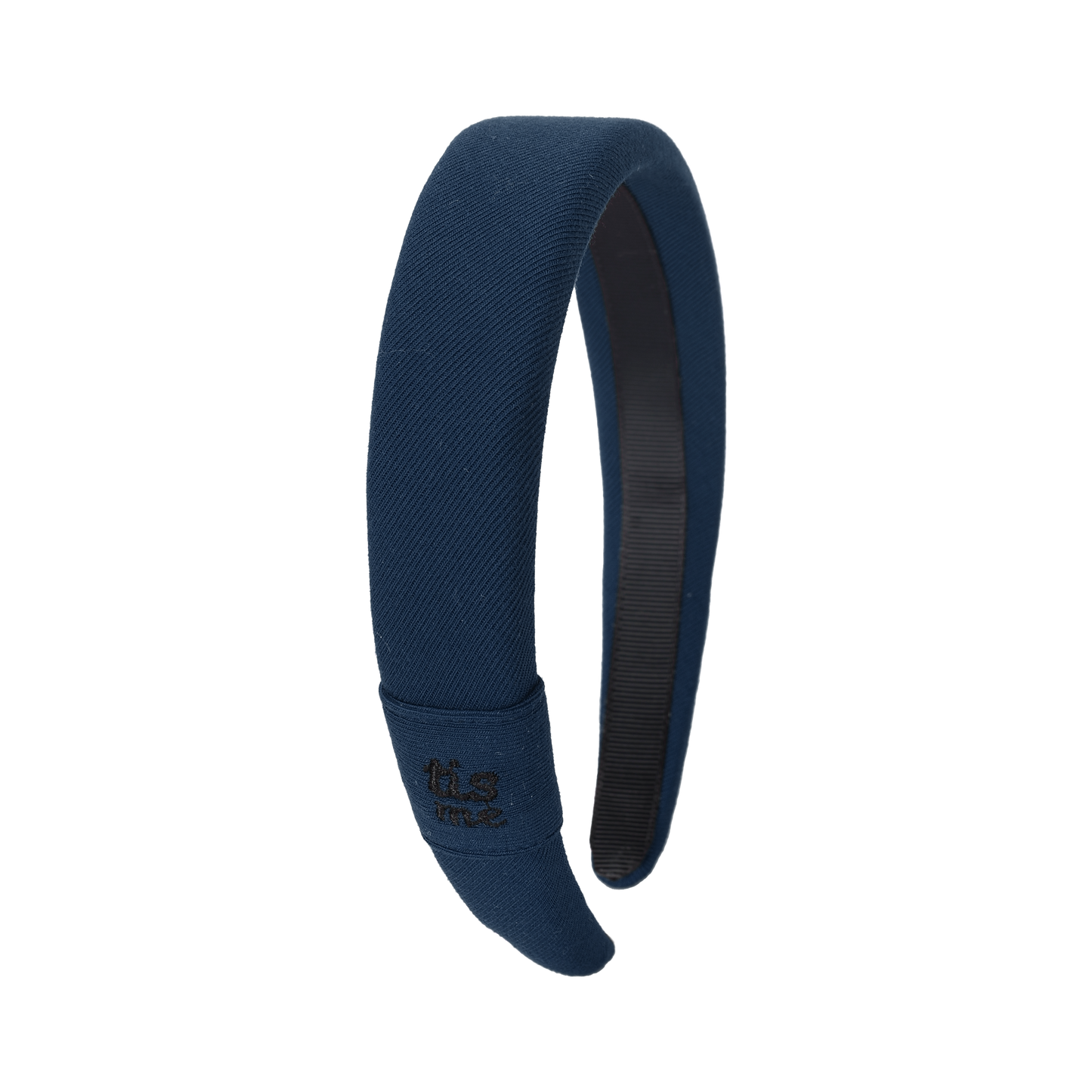 FW26 Sweatband Wrap- Quote- Just For You Hard Headband Navy