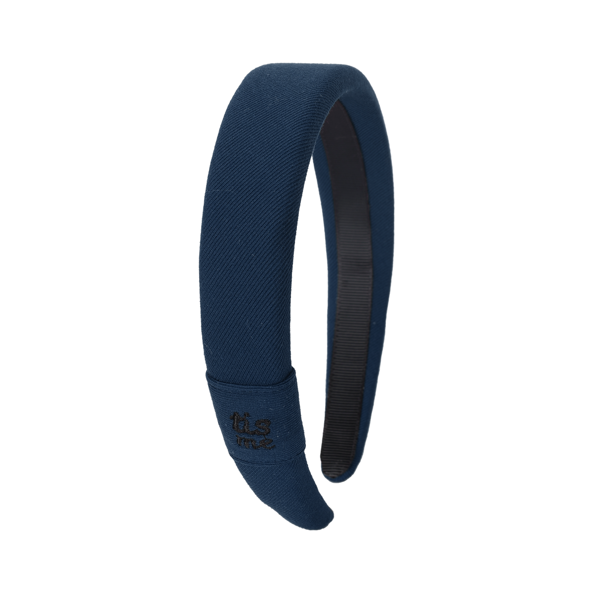 FW26 Sweatband Wrap- Quote- Just For You Hard Headband Navy