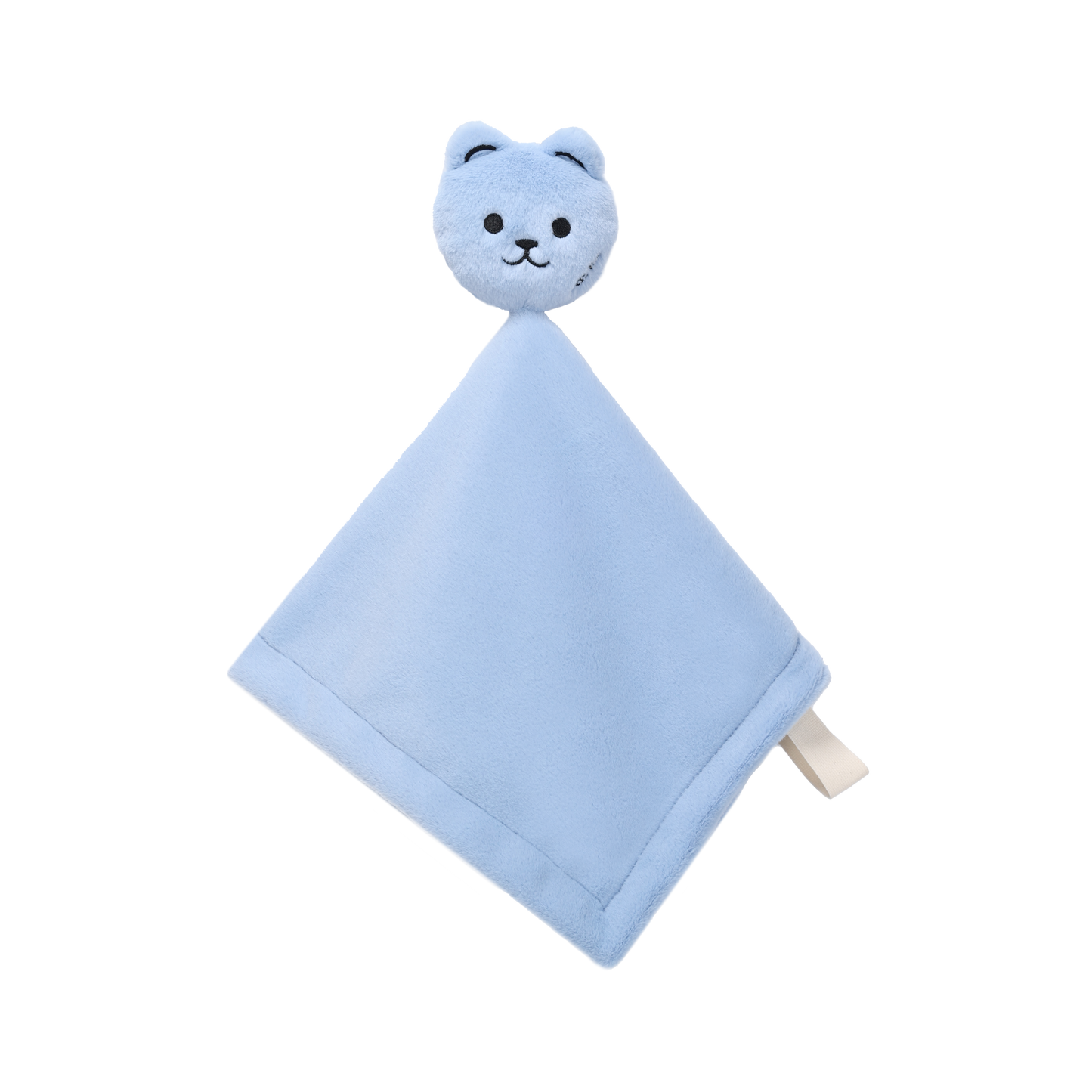 Lovey with Paci/Stroller String (Bear, Blue)