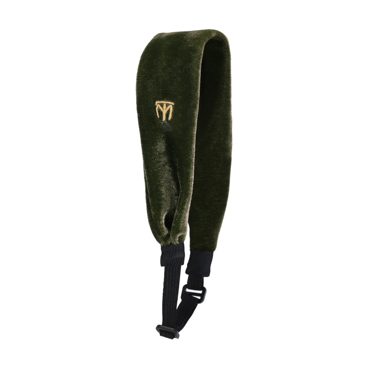 Velvet Headscarf (Olive Green)