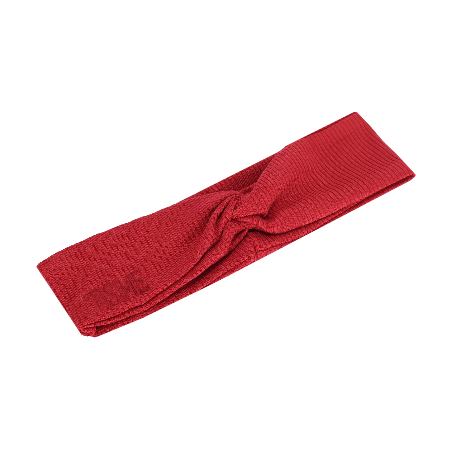 Twist Sweatband (Dark Red)