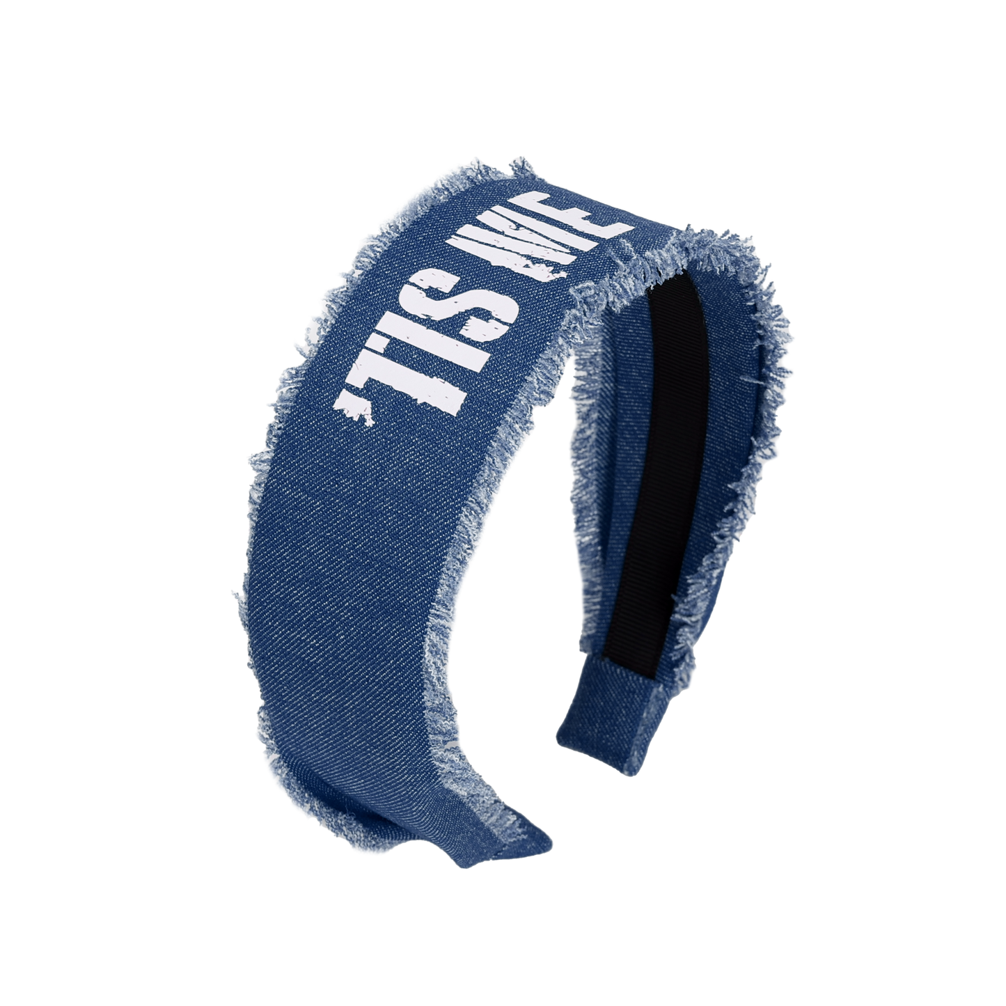 SS24 BLUE DENIM HARD HEADBAND