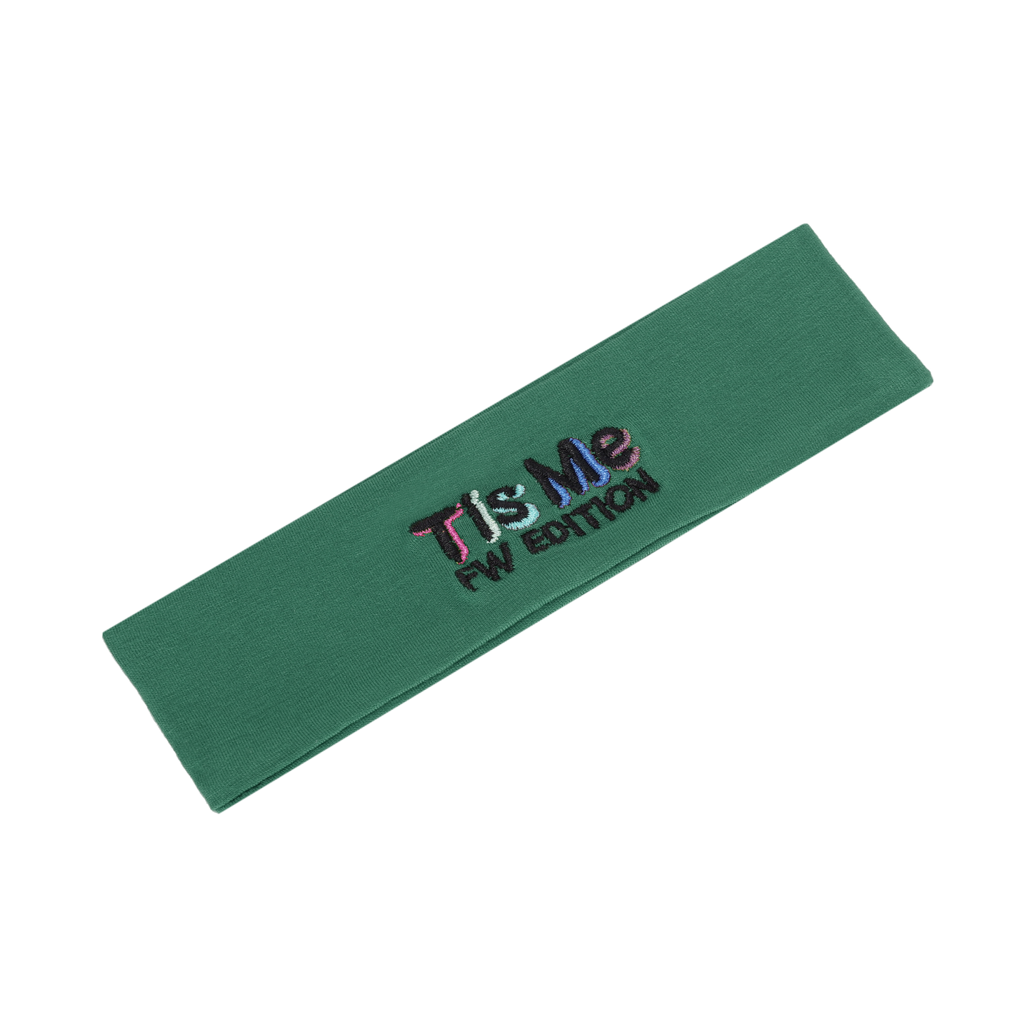 Sweatband Colored Embroidery (Green)