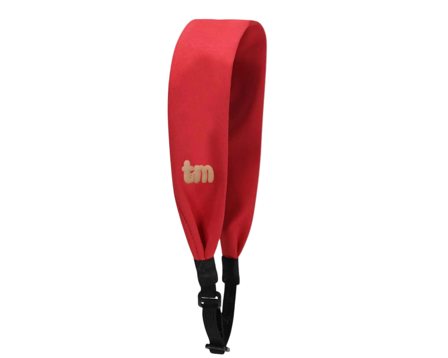 Denim Luggage Logo Collection Adjustable Headscarf (Red)