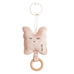 Lullaby Pull String Toy (Butterfly, Pink)