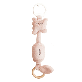 Jingle Sensory Toy Wind Chime (Butterfly, Pink)