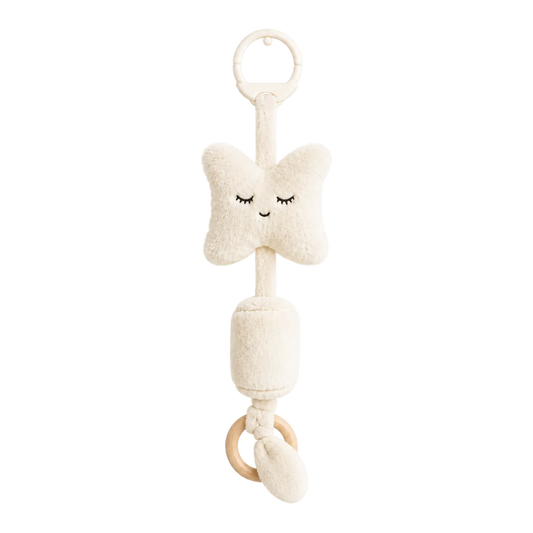 Jingle Sensory Toy Wind Chime (Butterfly, Cream)