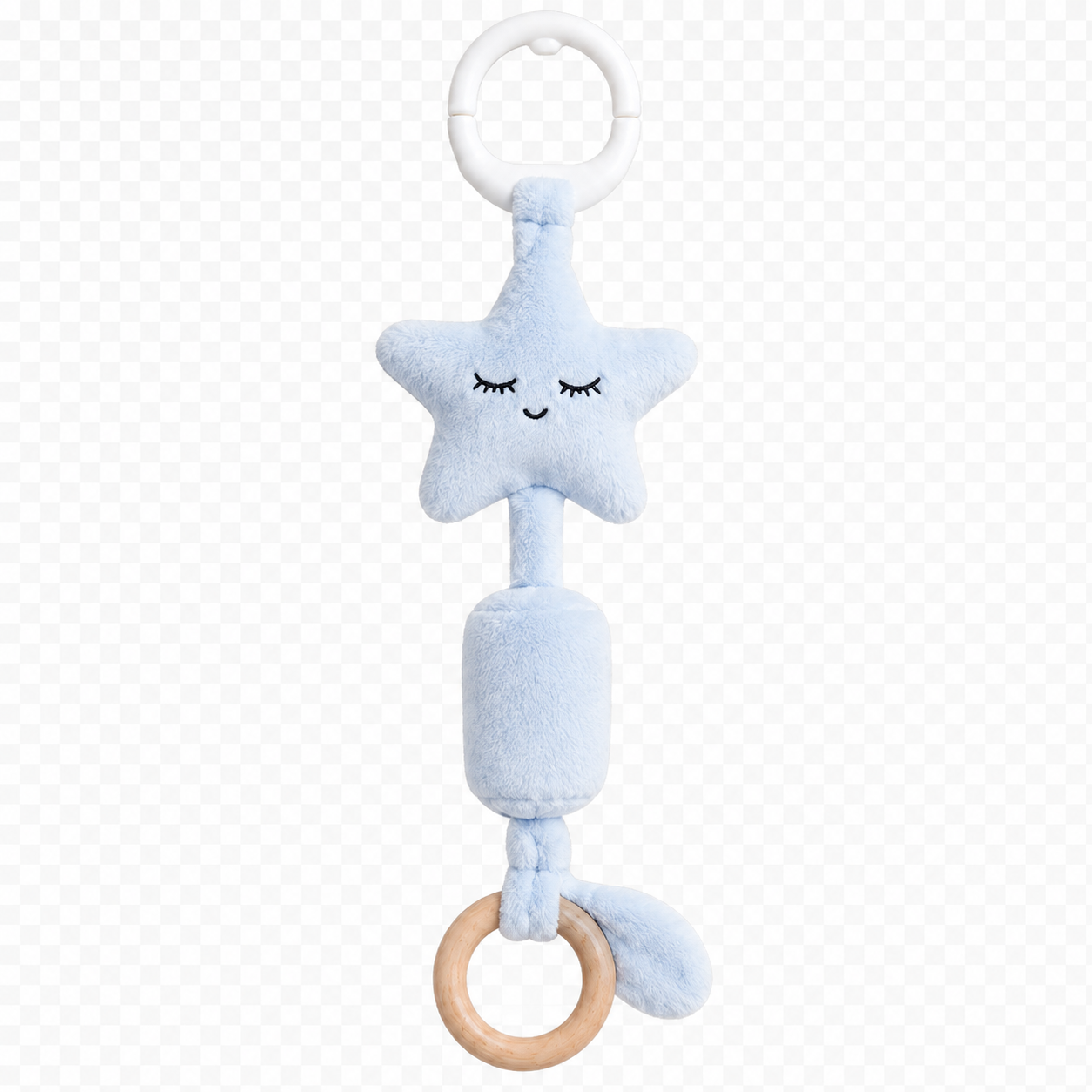 Jingle Sensory Toy Wind Chime (Star, Blue)