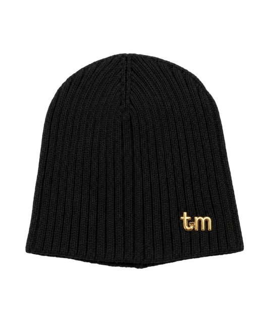 FW26 Winter Hat Beanie  Medium- No Cuff 18-24 Months Black
