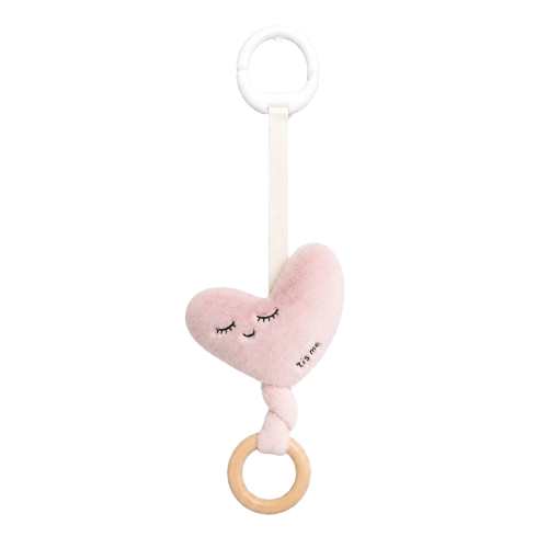 Lullaby Pull String Toy (Heart, Pink)