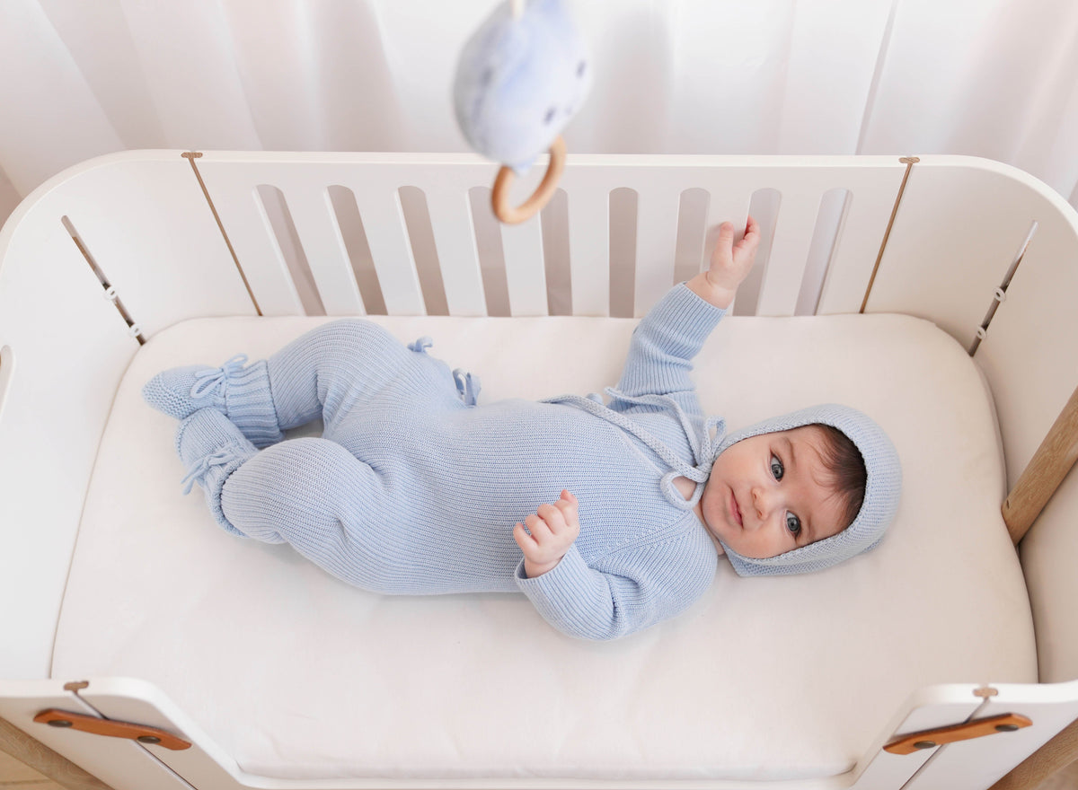 Lullaby Pull String Toy (Bear, Blue)