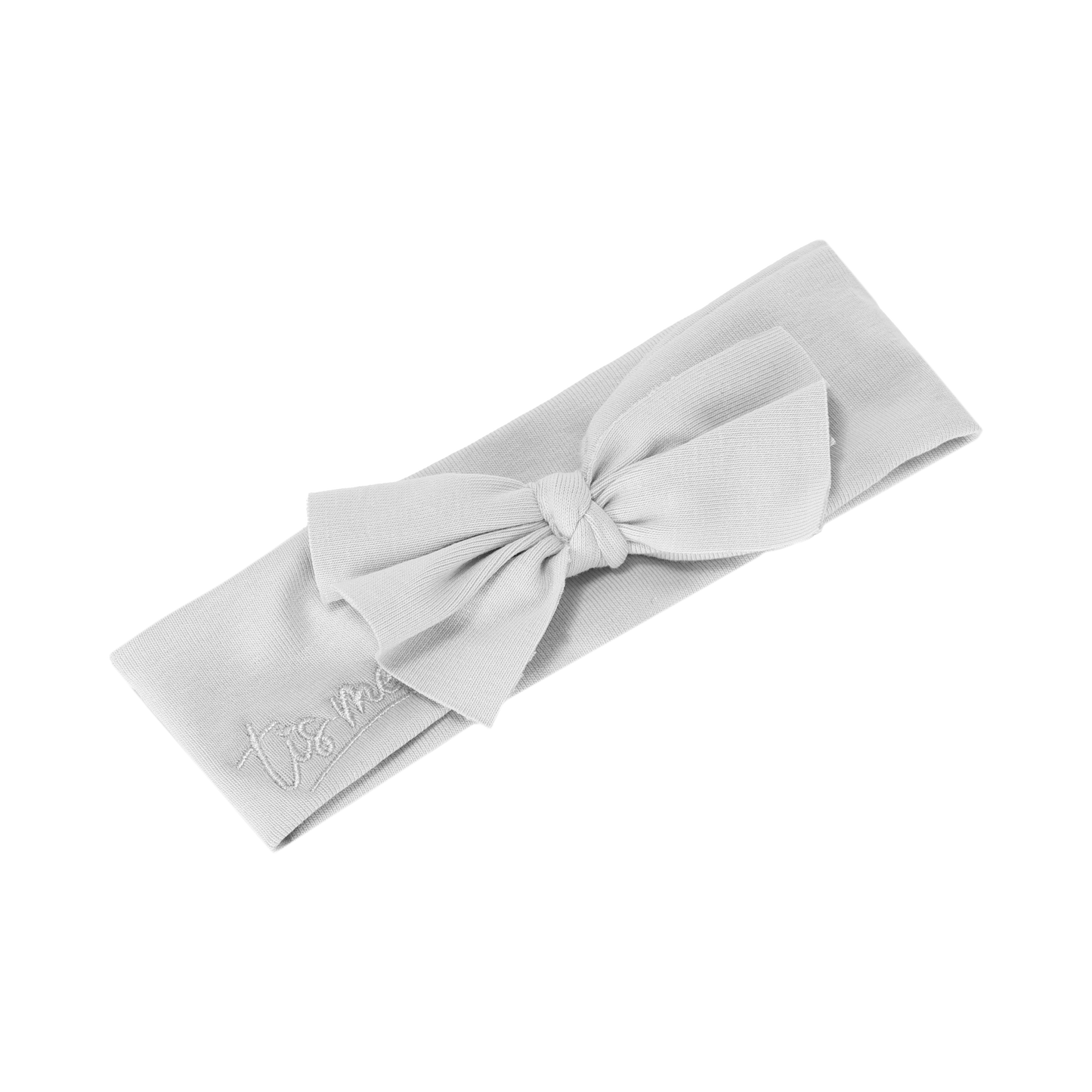 FW26 Sweatband Bow Baby S Winter White 4