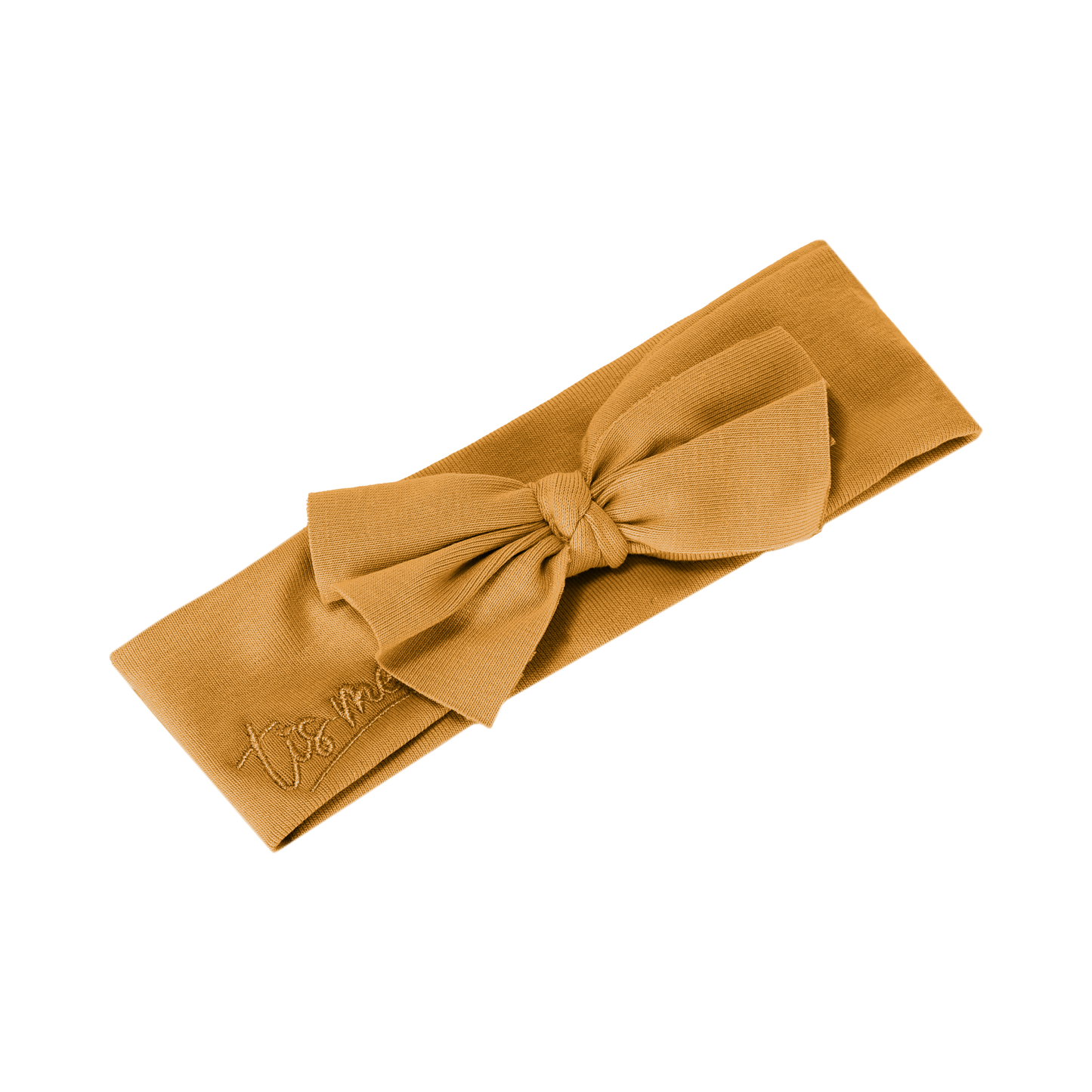 FW26 Sweatband Bow Toddler M 174 Golden Brown