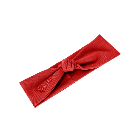 FW26 Sweatband Knot Toddler M Red 180