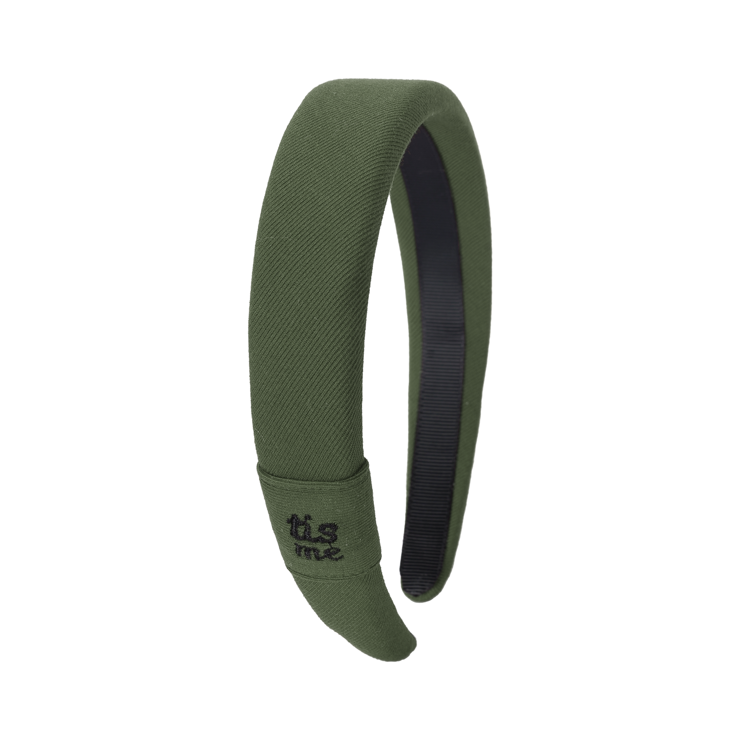 FW26 Sweatband Wrap- Quote- Just For You Hard Headband Green