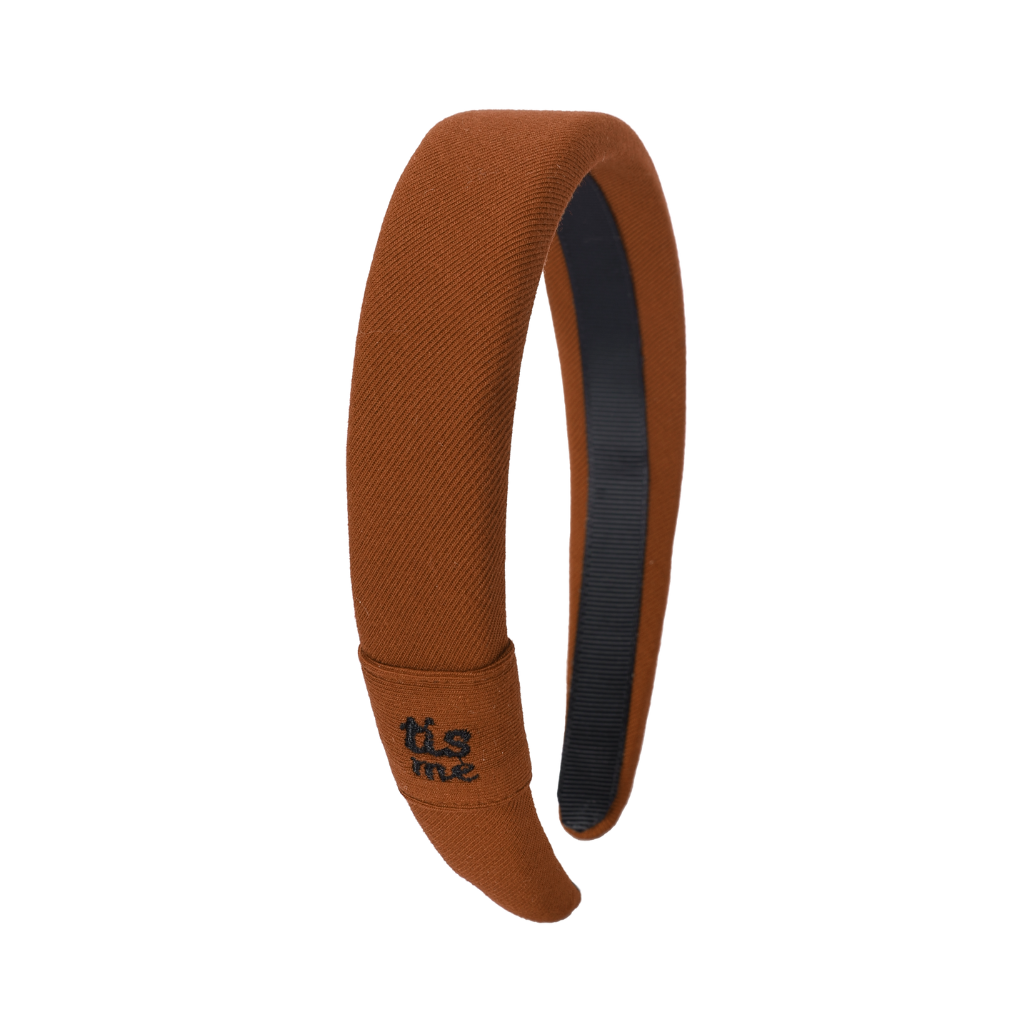 FW26 Sweatband Wrap- Quote- Just For You Hard Headband Brown