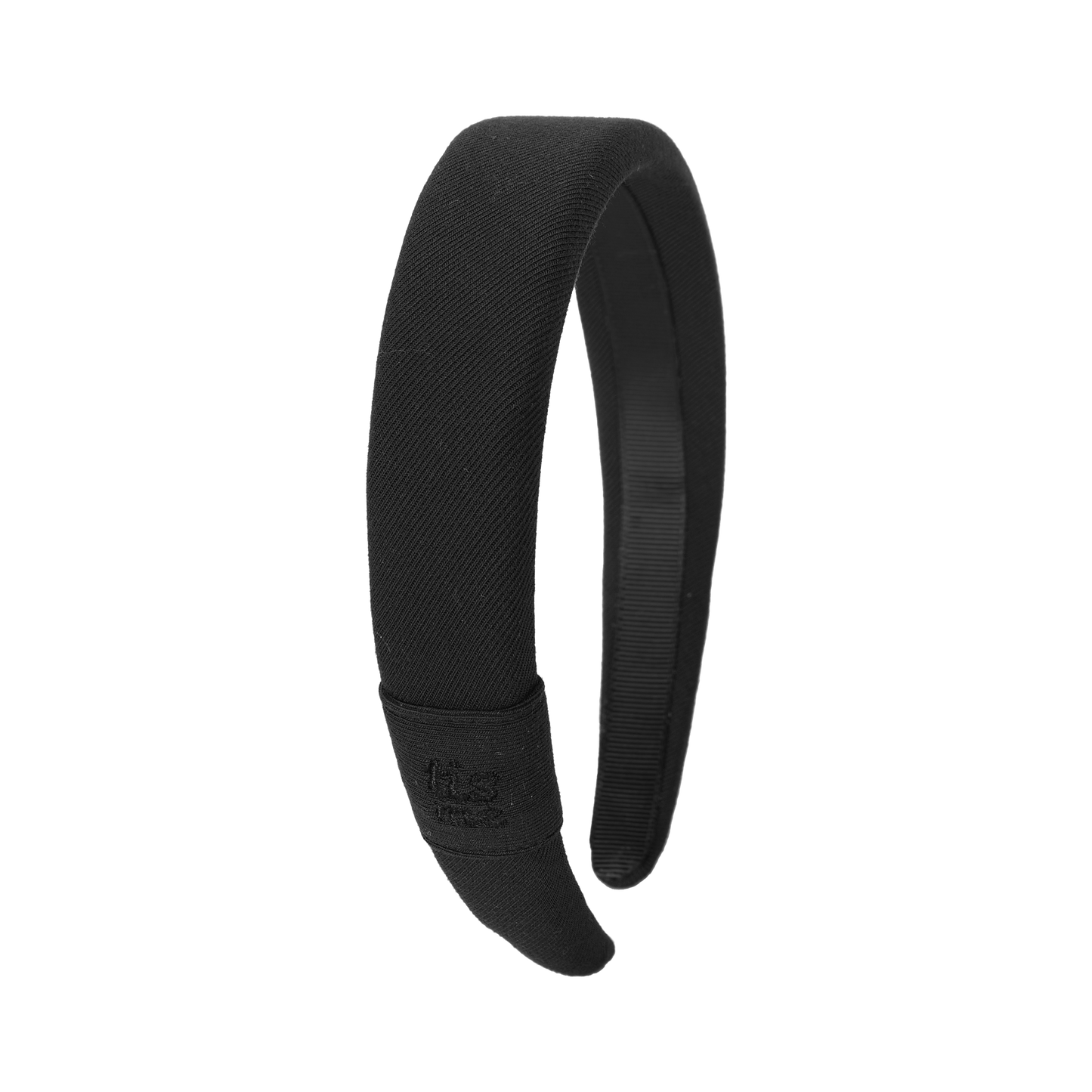 FW26 Sweatband Wrap- Quote- Just For You Hard Headband Black
