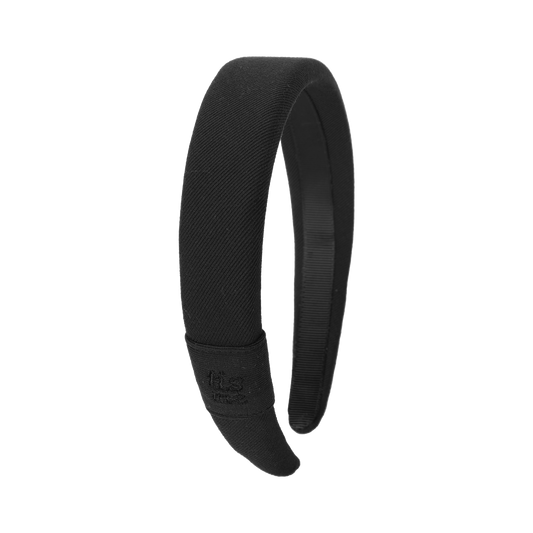 FW26 Sweatband Wrap- Quote- Just For You Hard Headband Black