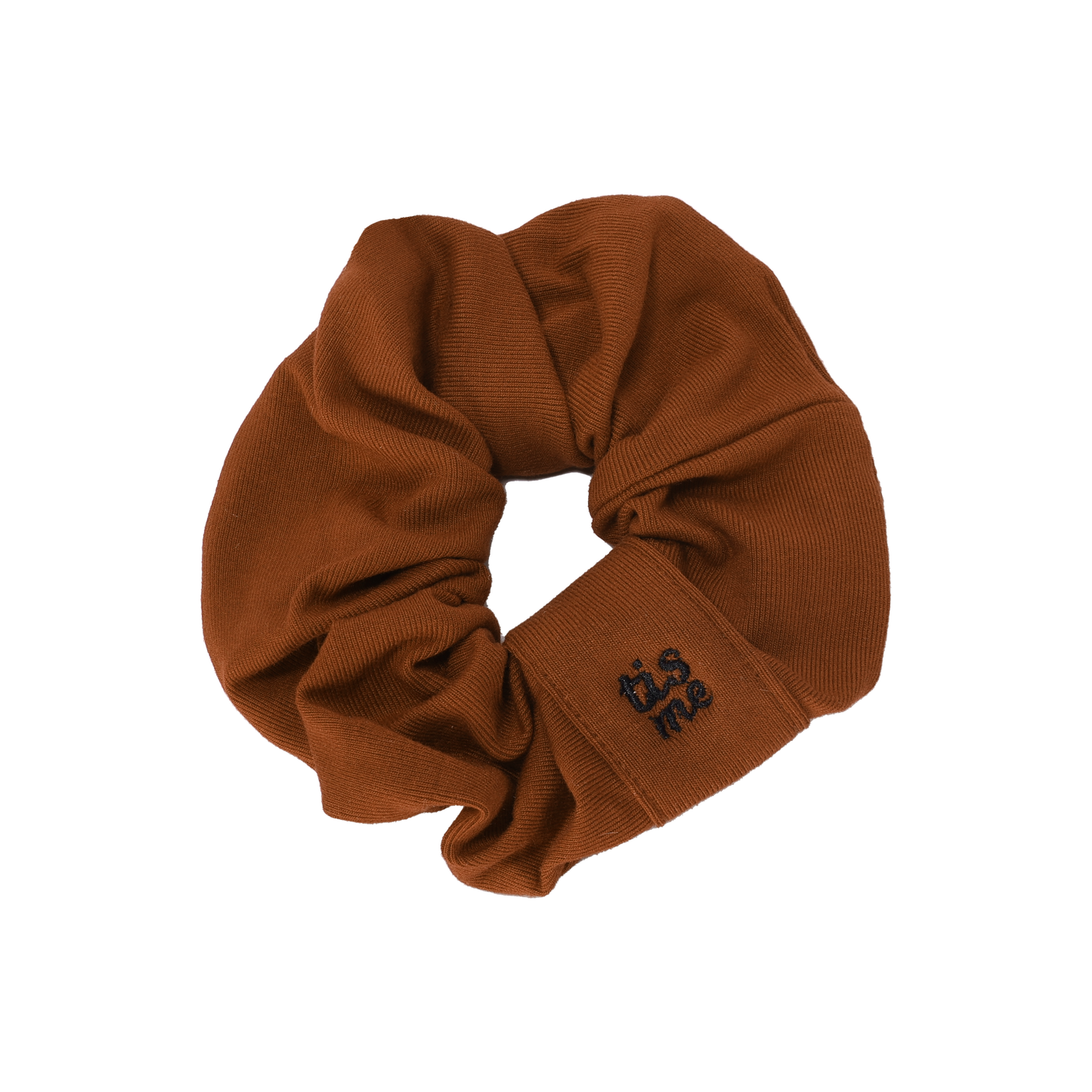 FW26 Sweatband Wrap- Quote- Just For You Scrunchie Brown