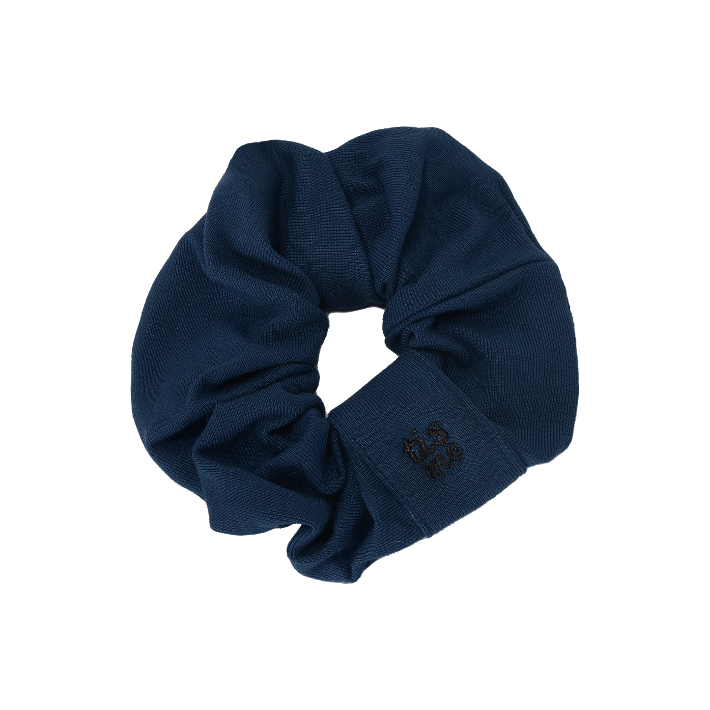 FW26 Sweatband Wrap- Quote- Just For You Scrunchie Navy