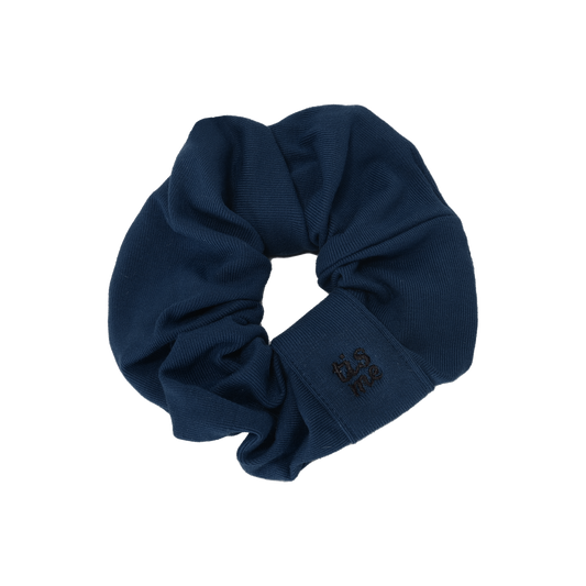 FW26 Sweatband Wrap- Quote- Just For You Scrunchie Navy