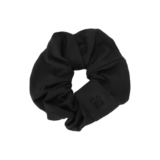 FW26 Sweatband Wrap- Quote- Just For You Scrunchie Black