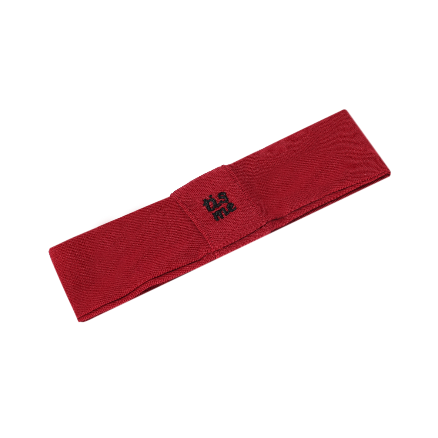 FW26 Sweatband Wrap- Quote- Just For You Sweatband Child Dark Red