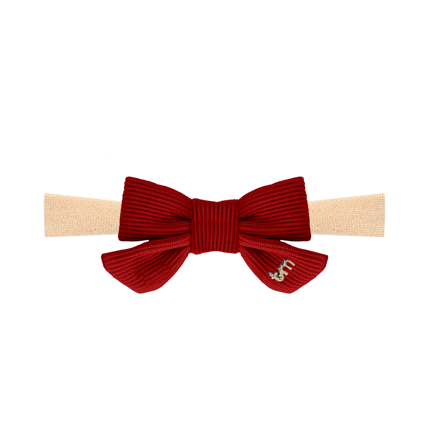 FW26 Sweatband Wrap Nylon- Dark Red