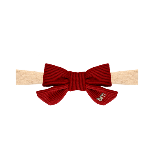 FW26 Sweatband Wrap Nylon- Dark Red