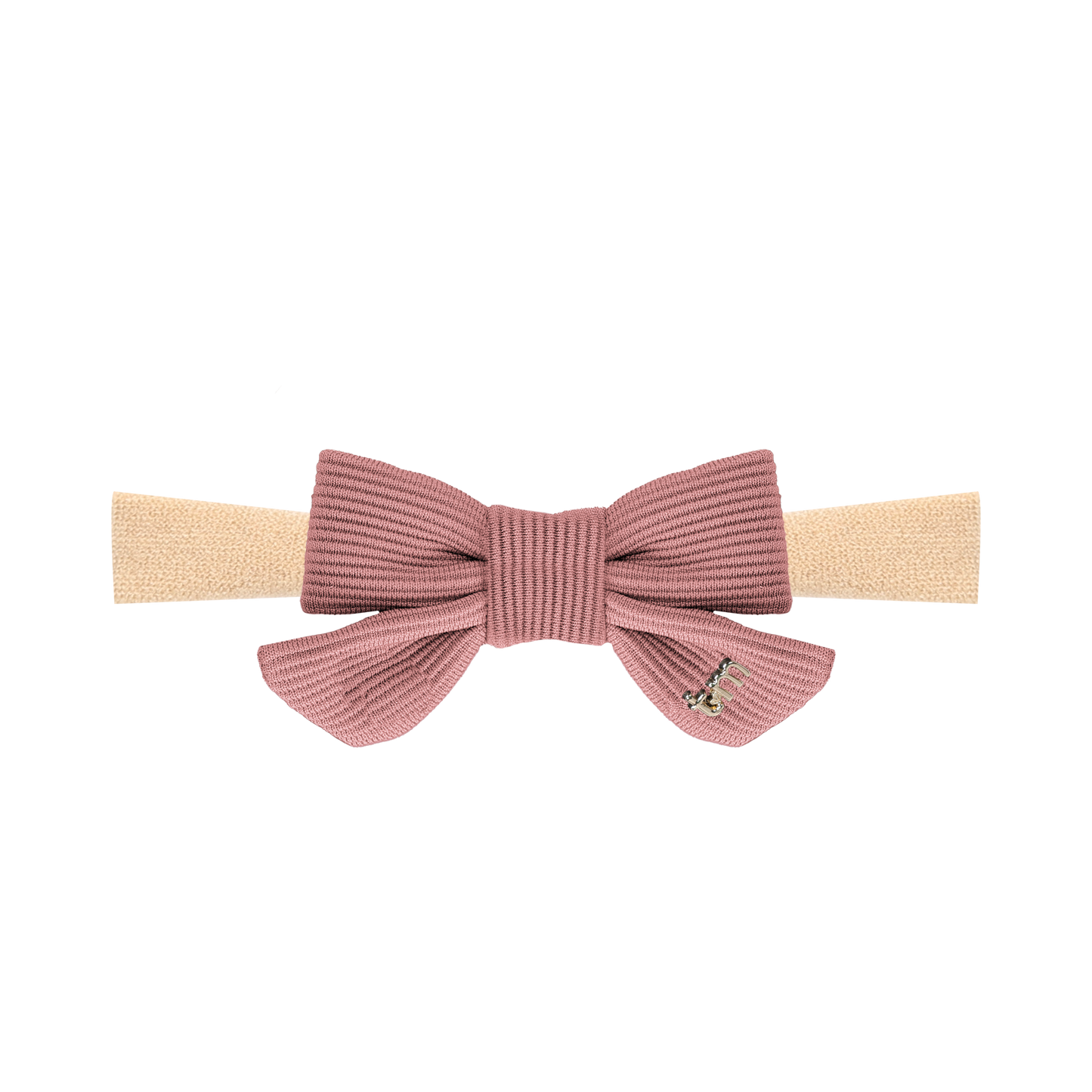 FW26 Sweatband Wrap- Quote- Just For You Nylon Pink