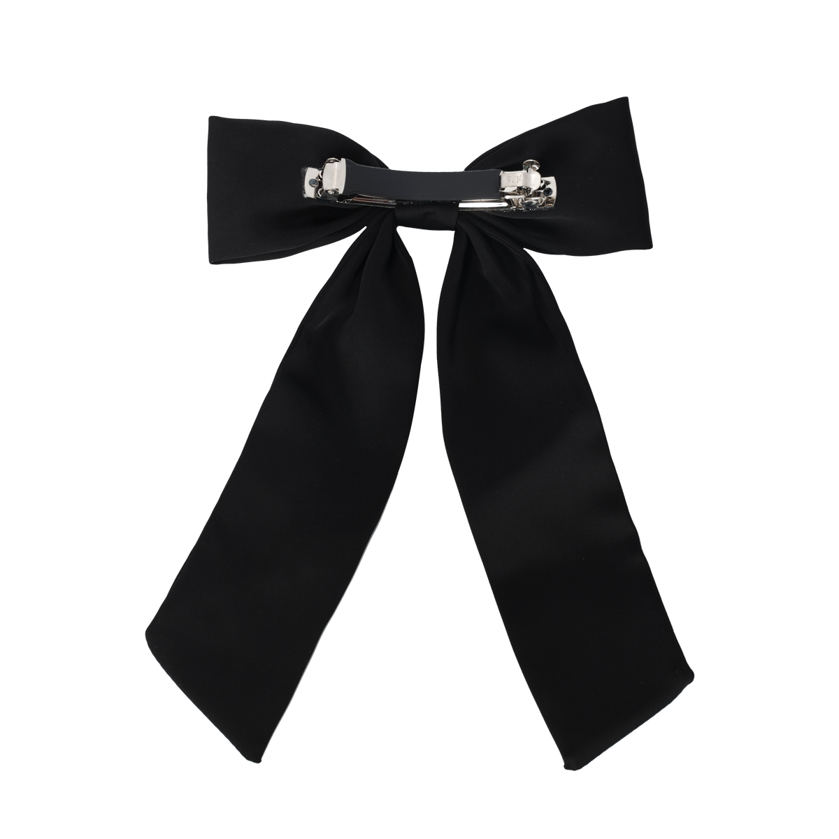 FW26 Velvet Textured Large Bow Clip - Barette Clip Maroon