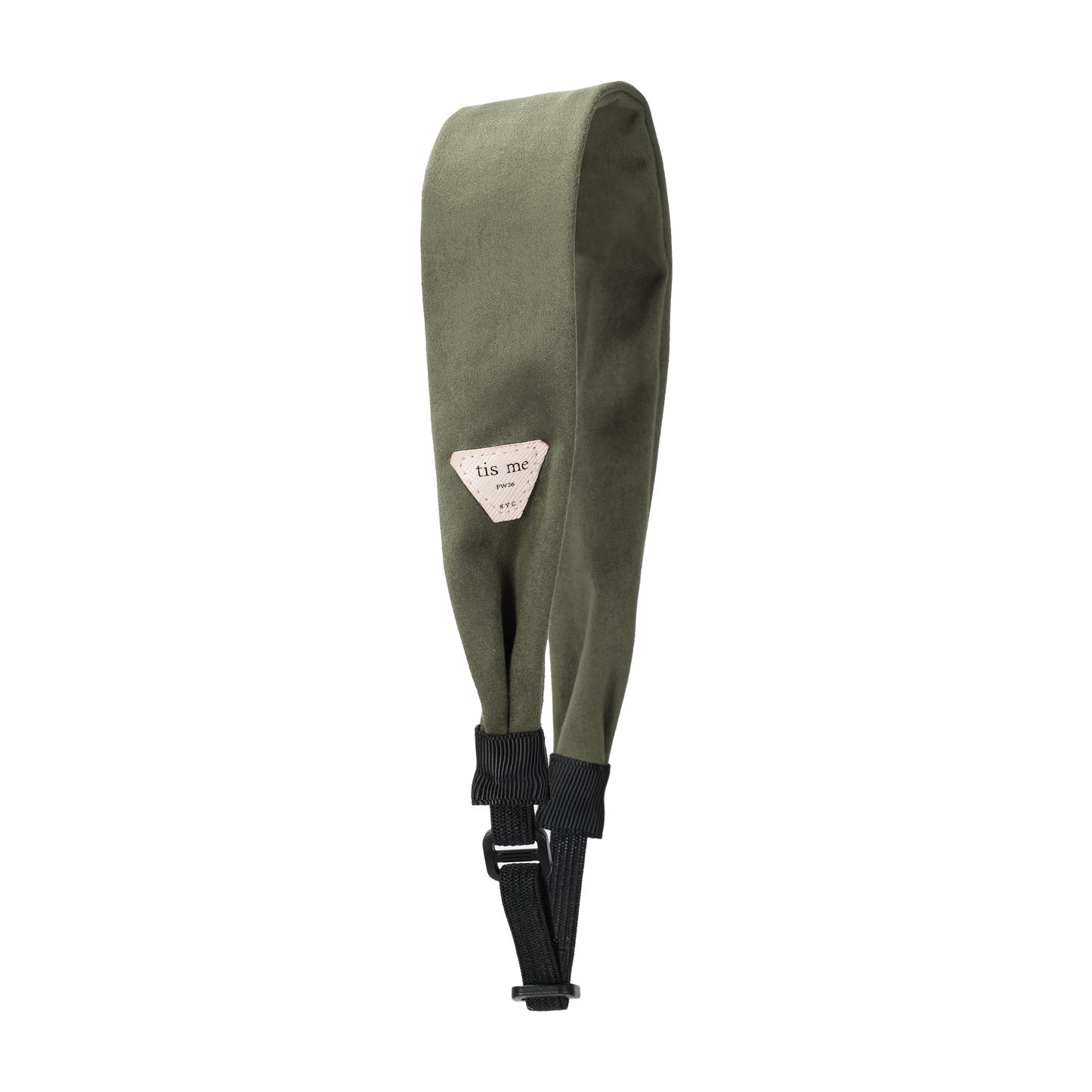 FW26 Suede Collection Standard Headscarf Green