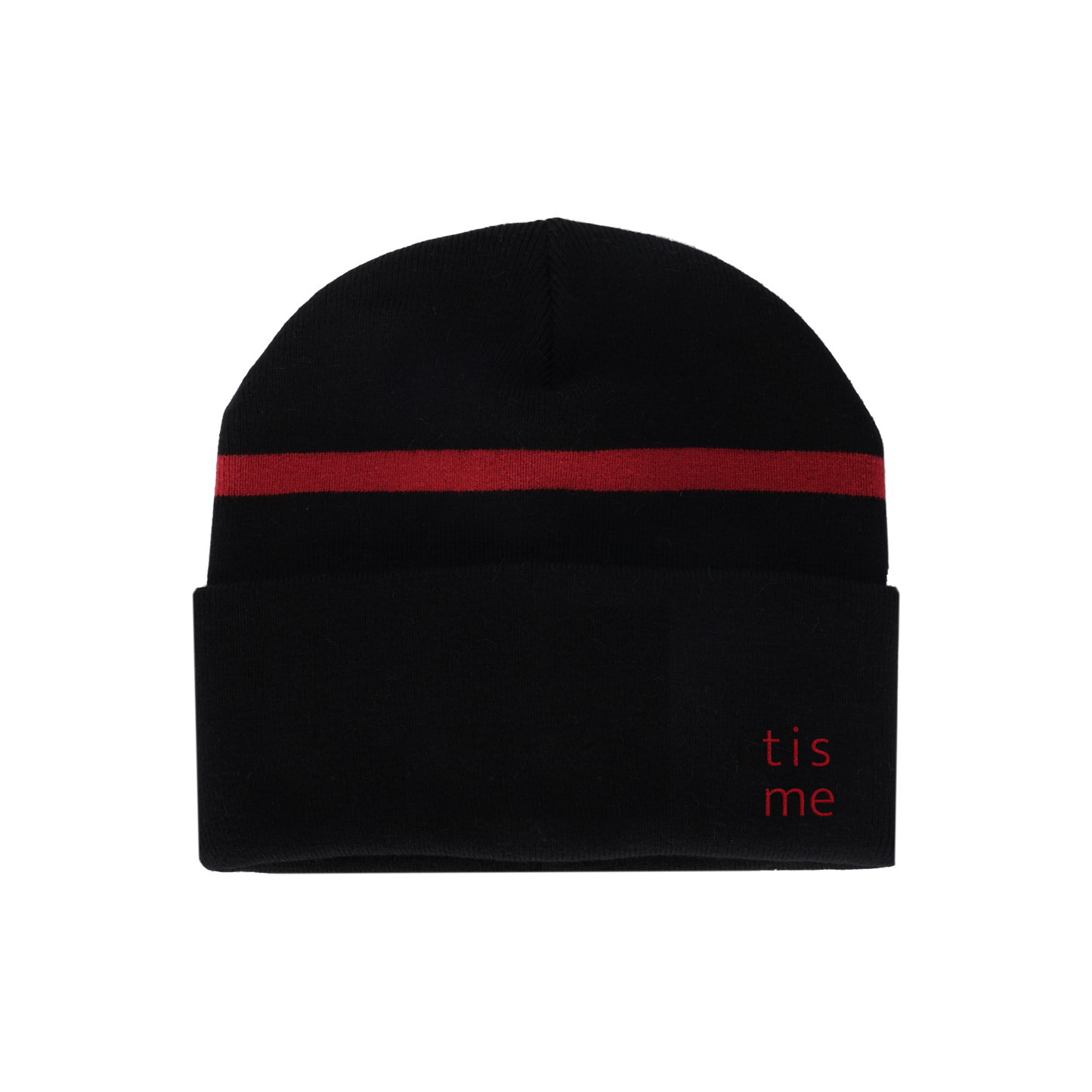 FW26 Winter Hat - Red And Brown Strip Winter Hat Medium Red Strip