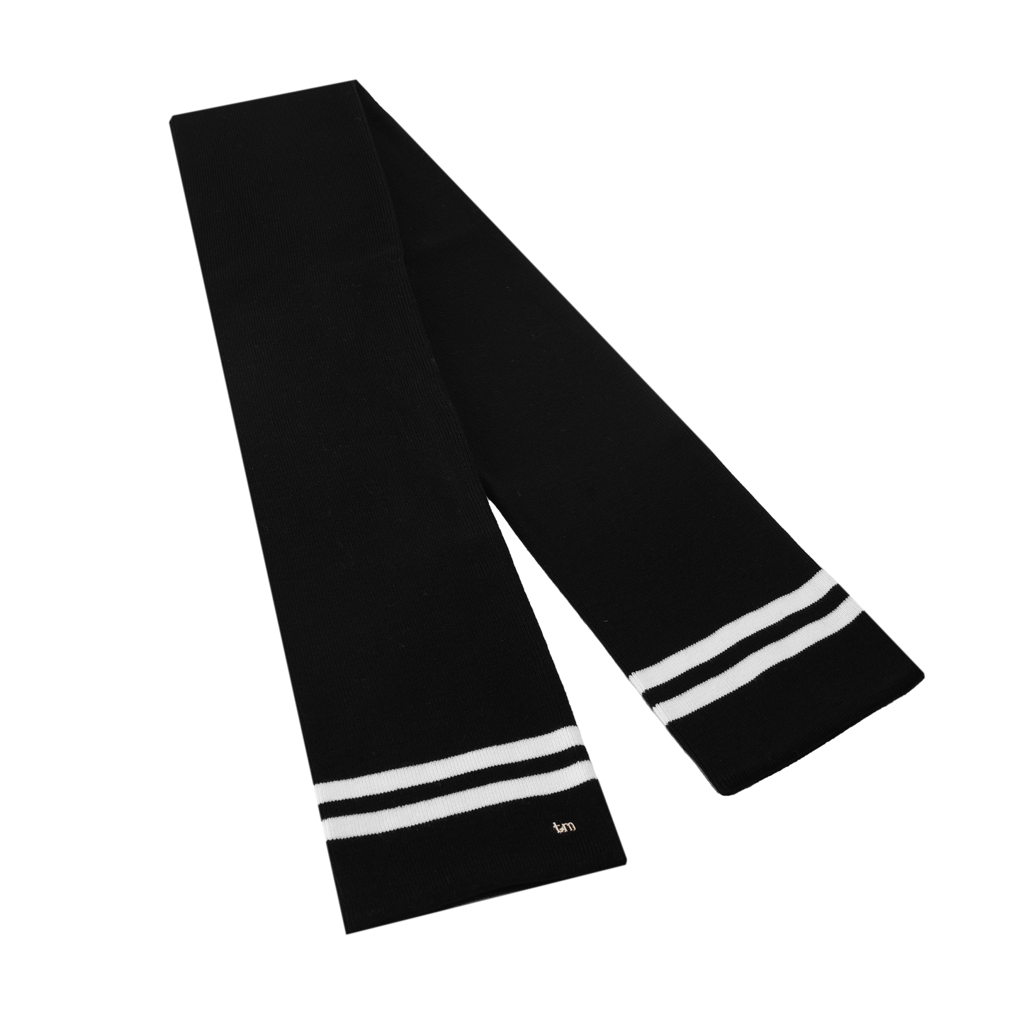 FW26 Winter Shawl  White Stripes
