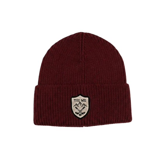 FW26 Winter Hat - Ice Hockey Hat Small Age 1-3 Maroon