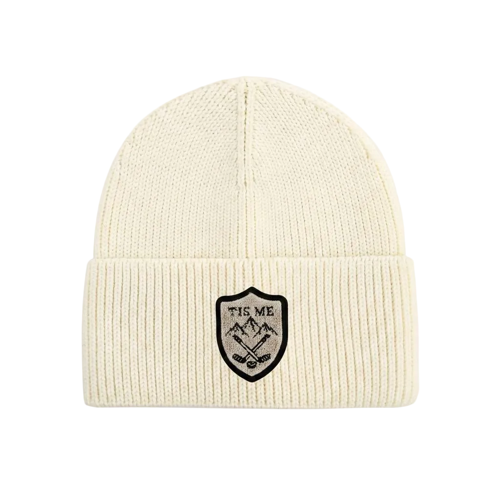 FW26 Winter Hat - Ice Hockey  Medium Age 3-6 Cream