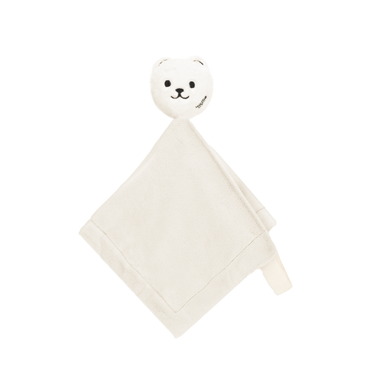 Lovey with Paci/Stroller String (Bear, Cream)