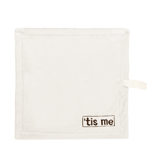 Plain Lovey with Paci/Stroller String (Cream)