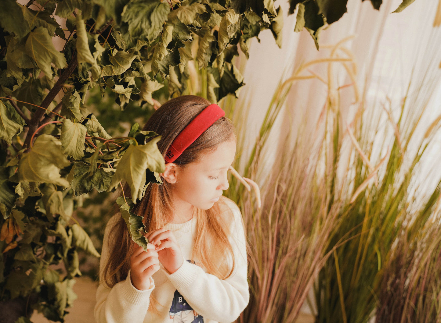FW26 Sweatband Wrap- Quote- Just For You Mini Scrunchie Set Of 2 Black