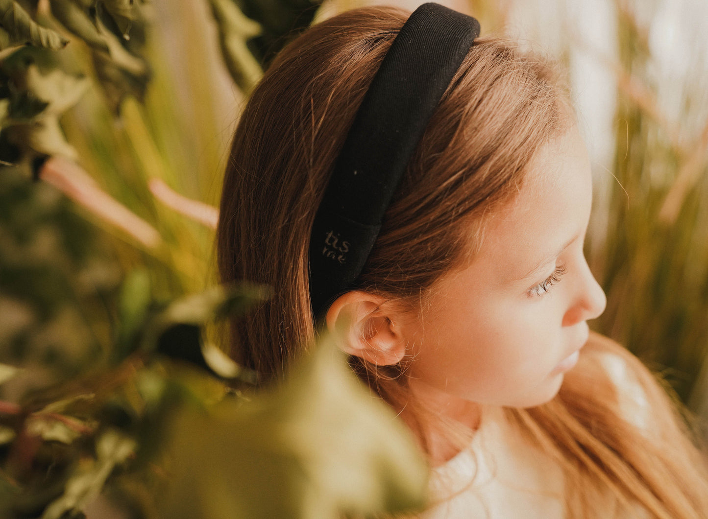 FW26 Sweatband Wrap- Quote- Just For You Mini Scrunchie Set Of 2 Black