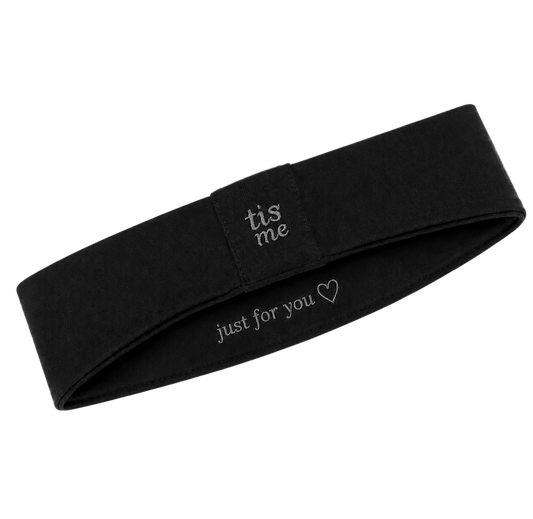 FW26 Sweatband Wrap- Quote- Just For You Sweatband Medium Toddler Black