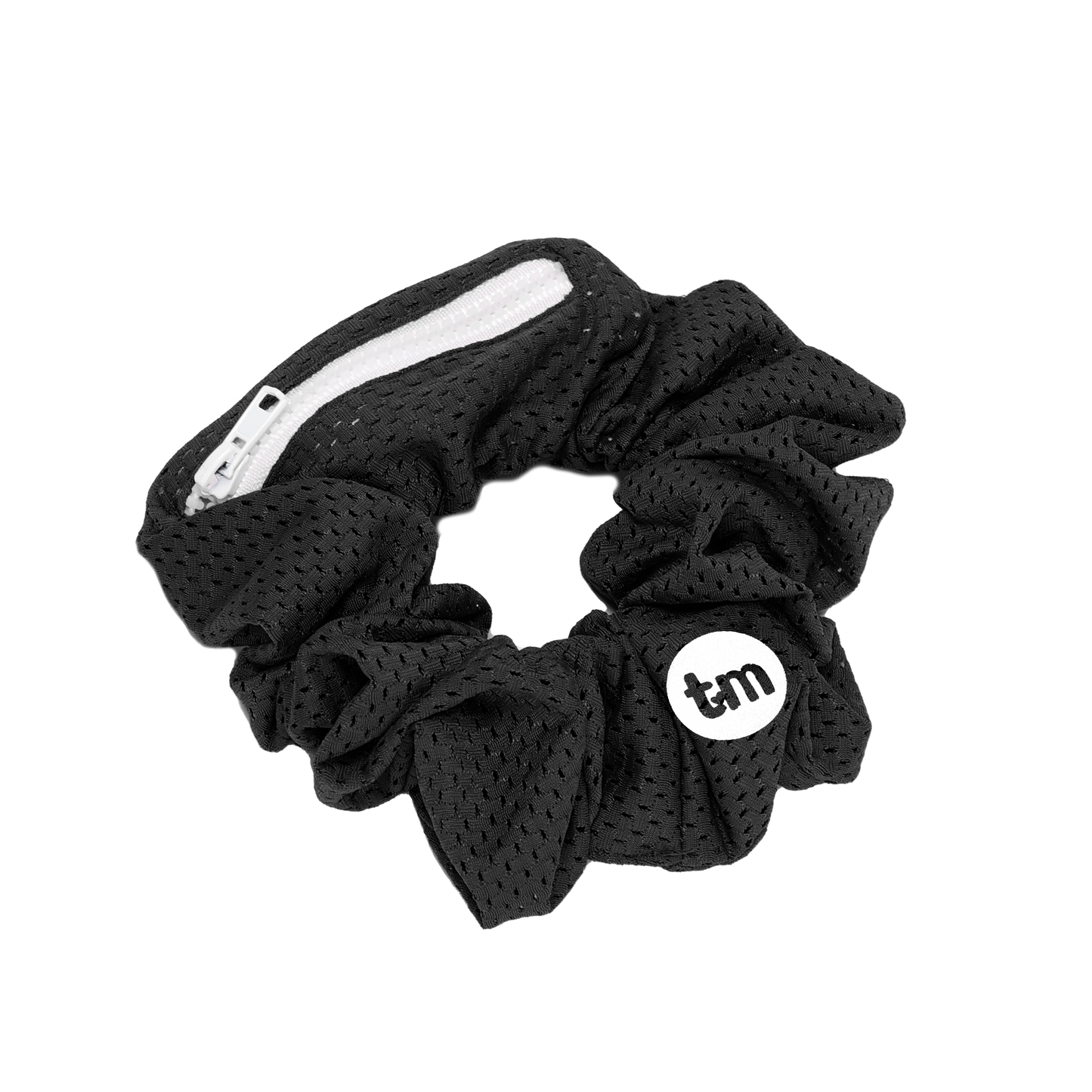 BUNDLE OF 7- SS24 SCRUNCHIE ZIPPER POCKET SPORTS MESH COLLECTION (GLOW IN DARK LOGO)