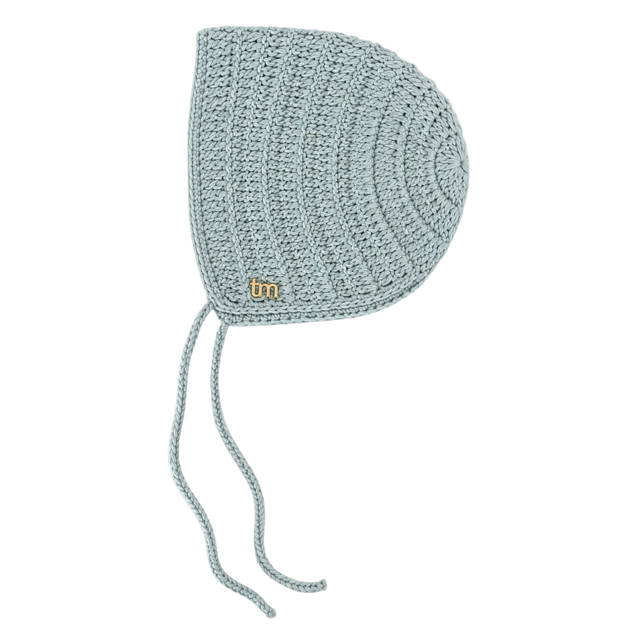 FW26 Winter Hand Crochet Bonnet Bonnet 0-3 Months Blue