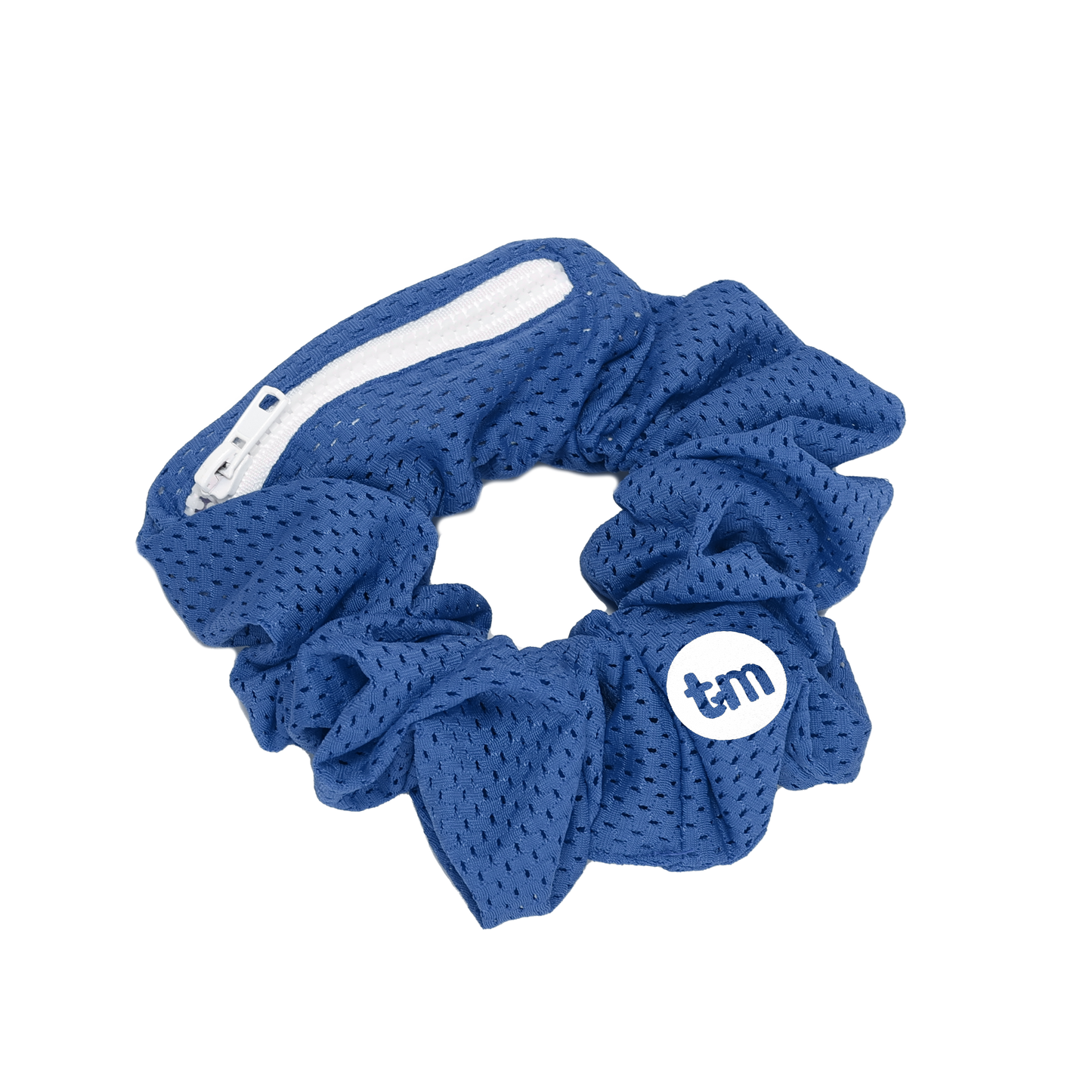 BUNDLE OF 7- SS24 SCRUNCHIE ZIPPER POCKET SPORTS MESH COLLECTION (GLOW IN DARK LOGO)