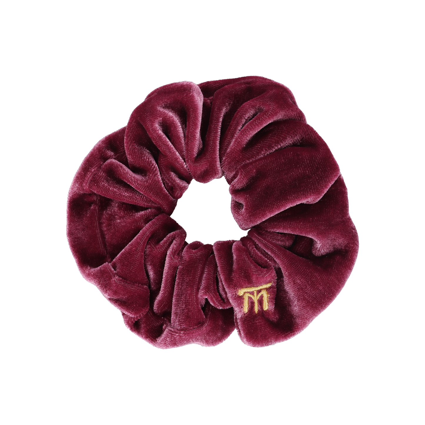 Velvet Scrunchie (Berry Wine)