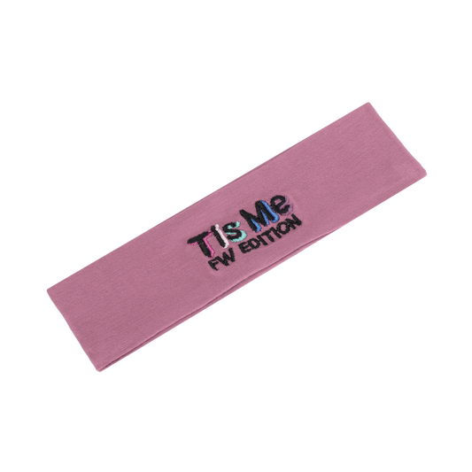 Sweatband Colored Embroidery (Pink)
