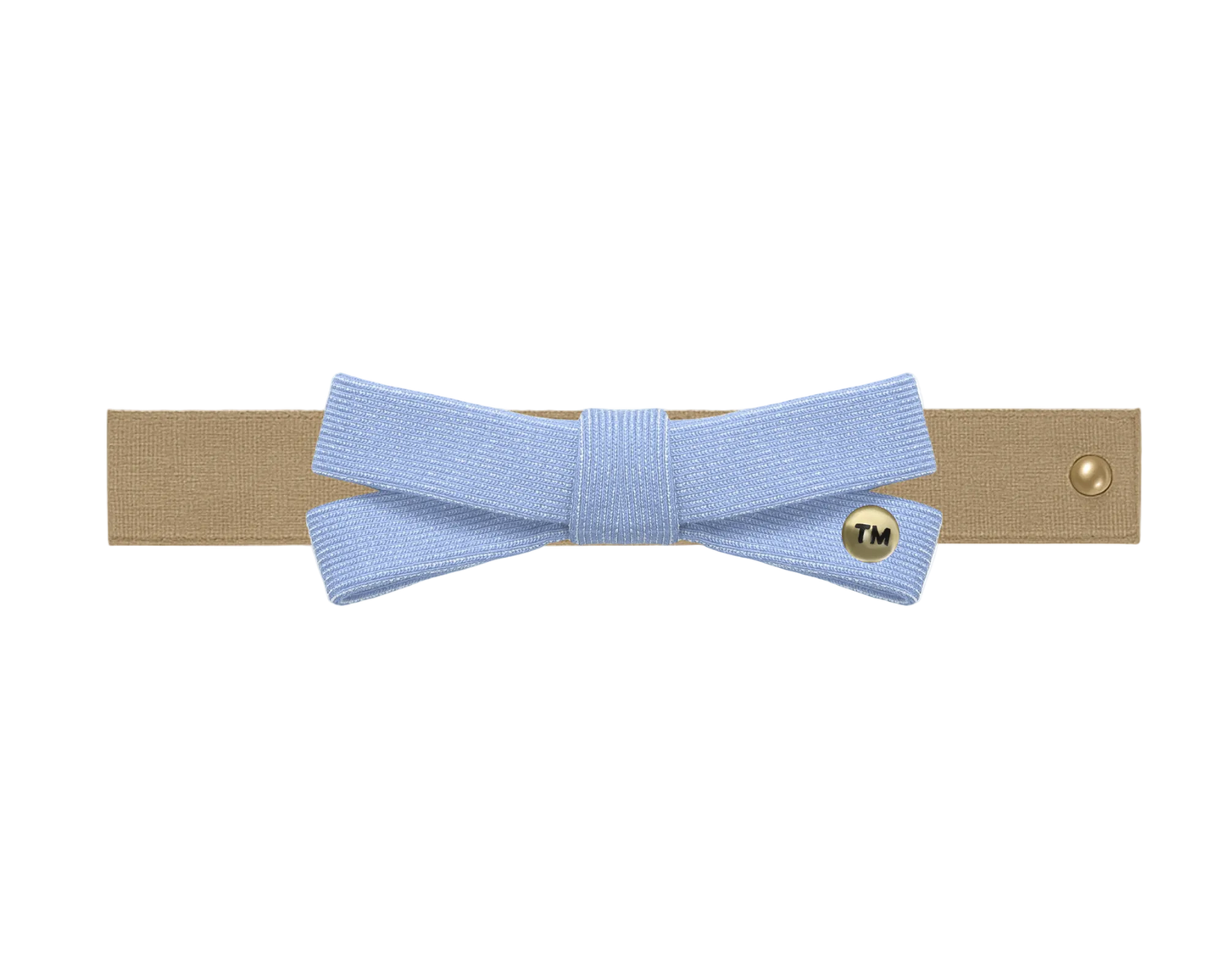Denim Luggage Logo Collection Nylon Baby Headband (Chambray)