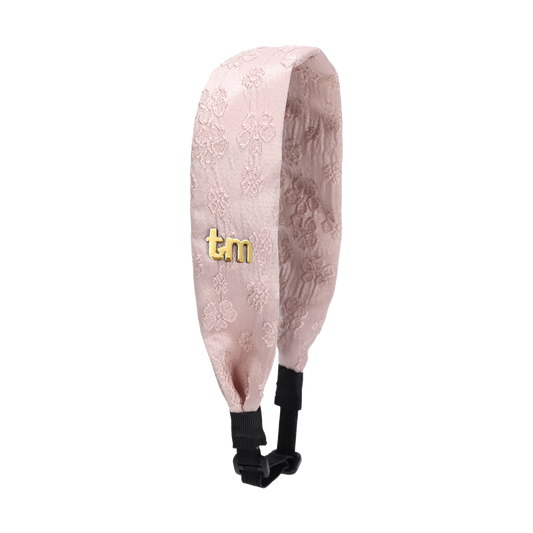 Lace Collection Adjustable Headscarf (Pink)